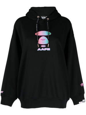 Logo-print drawstring hoodie, AAPE BY *A BATHING APE® Logo-print drawstring hoodie
Logo-print drawstring hoodie, AAPE BY *A BATHING APE® Logo-print drawstring hoodie