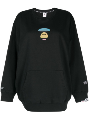 Logo-patch cotton sweatshirt, AAPE BY *A BATHING APE® Logo-patch cotton sweatshirt
Logo-patch cotton sweatshirt, AAPE BY *A BATHING APE® Logo-patch cotton sweatshirt