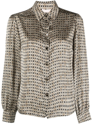 Satin-finish geometric-pattern shirt, LIU JO Satin-finish geometric-pattern shirt
Satin-finish geometric-pattern shirt, LIU JO Satin-finish geometric-pattern shirt