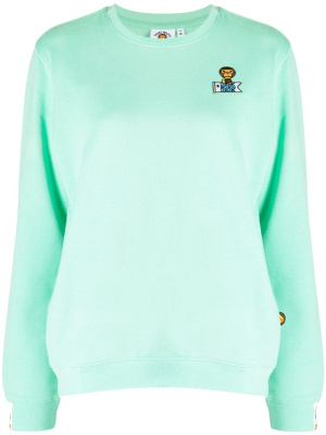 Graphic-print crew-neck sweatshirt, *BABY MILO® STORE BY *A BATHING APE® Graphic-print crew-neck sweatshirt
Graphic-print crew-neck sweatshirt, *BABY MILO® STORE BY *A BATHING APE® Graphic-print crew-neck sweatshirt