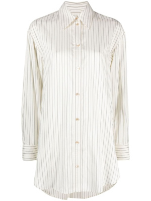 Striped long-sleeve silk-blend shirt, ISABEL MARANT Striped long-sleeve silk-blend shirt
Striped long-sleeve silk-blend shirt, ISABEL MARANT Striped long-sleeve silk-blend shirt