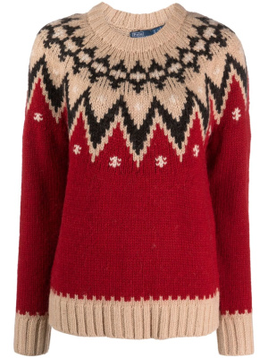 Crew-neck patterned-knit jumper, Polo Ralph Lauren Crew-neck patterned-knit jumper
Crew-neck patterned-knit jumper, Polo Ralph Lauren Crew-neck patterned-knit jumper