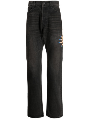 Bead-embellished straight-leg jeans, Undercover Bead-embellished straight-leg jeans
Bead-embellished straight-leg jeans, Undercover Bead-embellished straight-leg jeans