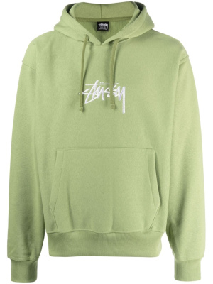 Logo-embroidered cotton-blend hoodie, Stüssy Logo-embroidered cotton-blend hoodie
Logo-embroidered cotton-blend hoodie, Stüssy Logo-embroidered cotton-blend hoodie