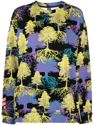Botanical-print organic cotton sweatshirt, Adidas by Stella McCartney Botanical-print organic cotton sweatshirt
Botanical-print organic cotton sweatshirt, Adidas by Stella McCartney Botanical-print organic cotton sweatshirt