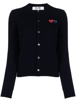 Embroidered-logo wool cardigan, Comme Des Garçons Embroidered-logo wool cardigan
Embroidered-logo wool cardigan, Comme Des Garçons Embroidered-logo wool cardigan