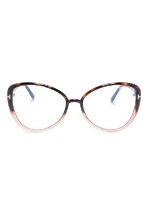 Two-tone cat-eye frame glasses, TOM FORD Eyewear Two-tone cat-eye frame glasses
Two-tone cat-eye frame glasses, TOM FORD Eyewear Two-tone cat-eye frame glasses