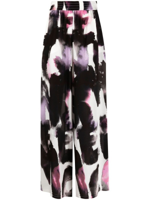 Graphic-print straight-leg trousers, Alexander McQueen Graphic-print straight-leg trousers
Graphic-print straight-leg trousers, Alexander McQueen Graphic-print straight-leg trousers