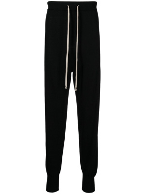 Drawstring-waist cotton track pants, Rick Owens Drawstring-waist cotton track pants
Drawstring-waist cotton track pants, Rick Owens Drawstring-waist cotton track pants