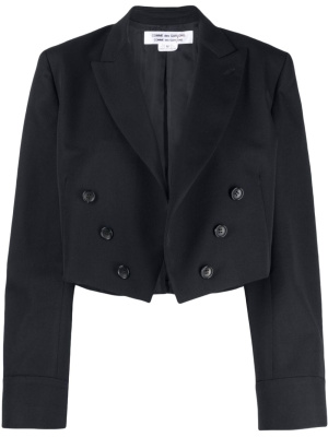 Double-breasted cropped blazer, Comme Des Garçons Comme Des Garçons Double-breasted cropped blazer
Double-breasted cropped blazer, Comme Des Garçons Comme Des Garçons Double-breasted cropped blazer