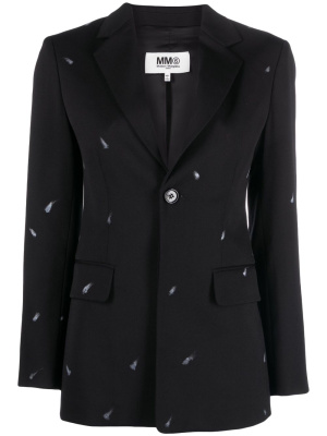 Paint-splatter tailored blazer, MM6 Maison Margiela Paint-splatter tailored blazer
Paint-splatter tailored blazer, MM6 Maison Margiela Paint-splatter tailored blazer