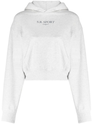 Slogan-print mélange-effect hoodie, Sporty & Rich Slogan-print mélange-effect hoodie
Slogan-print mélange-effect hoodie, Sporty & Rich Slogan-print mélange-effect hoodie