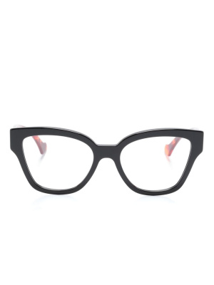 Double G rectangular-frame glasses, Gucci Eyewear Double G rectangular-frame glasses
Double G rectangular-frame glasses, Gucci Eyewear Double G rectangular-frame glasses
