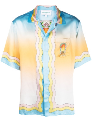 La Danse printed short-sleeved shirt, Casablanca La Danse printed short-sleeved shirt
La Danse printed short-sleeved shirt, Casablanca La Danse printed short-sleeved shirt