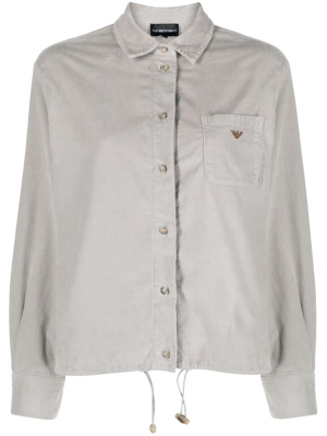 Eagle Head-embroidered corduroy shirt, Emporio Armani Eagle Head-embroidered corduroy shirt
Eagle Head-embroidered corduroy shirt, Emporio Armani Eagle Head-embroidered corduroy shirt