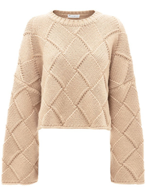 Cropped oversized crew neck jumper, JW Anderson Cropped oversized crew neck jumper
Cropped oversized crew neck jumper, JW Anderson Cropped oversized crew neck jumper