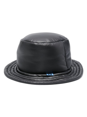 Logo-patch padded bucket hat, Maison Mihara Yasuhiro Logo-patch padded bucket hat
Logo-patch padded bucket hat, Maison Mihara Yasuhiro Logo-patch padded bucket hat