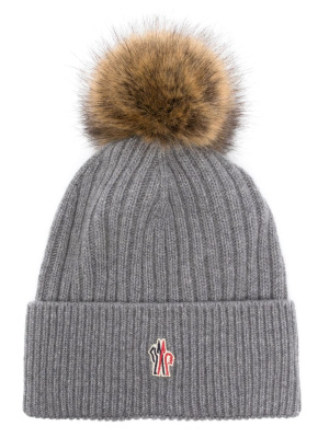 Logo-embroidered pompom cashmere beanie, Moncler Logo-embroidered pompom cashmere beanie
Logo-embroidered pompom cashmere beanie, Moncler Logo-embroidered pompom cashmere beanie