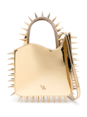 Jagger spike-stud patent-leather tote bag, Le Silla Jagger spike-stud patent-leather tote bag
Jagger spike-stud patent-leather tote bag, Le Silla Jagger spike-stud patent-leather tote bag