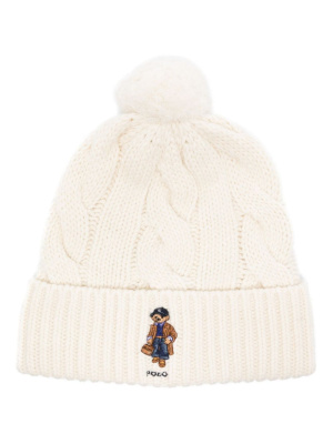 Polo Bear-patch cable-knit beanie, Polo Ralph Lauren Polo Bear-patch cable-knit beanie
Polo Bear-patch cable-knit beanie, Polo Ralph Lauren Polo Bear-patch cable-knit beanie