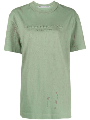 Plaster-dyed short-sleeve T-shirt, Alexander Wang Plaster-dyed short-sleeve T-shirt
Plaster-dyed short-sleeve T-shirt, Alexander Wang Plaster-dyed short-sleeve T-shirt