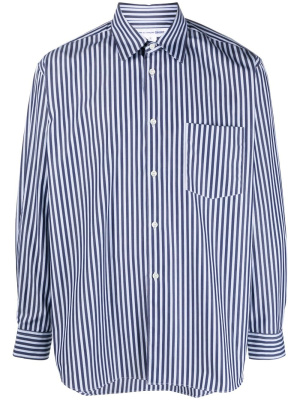 Striped button-up cotton shirt, Comme Des Garçons Shirt Striped button-up cotton shirt
Striped button-up cotton shirt, Comme Des Garçons Shirt Striped button-up cotton shirt