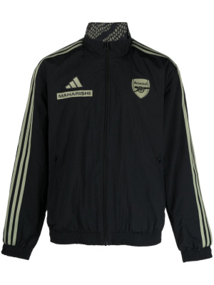 X Maharishi Arsenal logo-print jacket, Adidas X Maharishi Arsenal logo-print jacket
X Maharishi Arsenal logo-print jacket, Adidas X Maharishi Arsenal logo-print jacket
