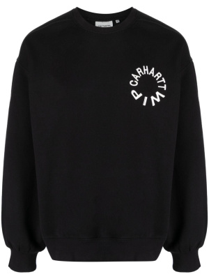

Logo-print crew-neck sweatshirt, Carhartt WIP Logo-print crew-neck sweatshirt