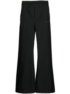 Logo-embroidery wide-leg trousers, MM6 Maison Margiela Logo-embroidery wide-leg trousers
Logo-embroidery wide-leg trousers, MM6 Maison Margiela Logo-embroidery wide-leg trousers
