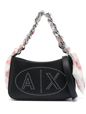 Stud-embellished logo tote bag, Armani Exchange Stud-embellished logo tote bag
Stud-embellished logo tote bag, Armani Exchange Stud-embellished logo tote bag