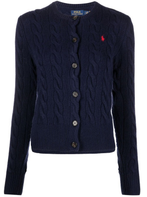 Cable-knit long-sleeved cardigan, Polo Ralph Lauren Cable-knit long-sleeved cardigan
Cable-knit long-sleeved cardigan, Polo Ralph Lauren Cable-knit long-sleeved cardigan