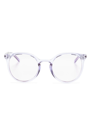 Monogram-plaque round-frame glasses, Dolce & Gabbana Eyewear Monogram-plaque round-frame glasses
Monogram-plaque round-frame glasses, Dolce & Gabbana Eyewear Monogram-plaque round-frame glasses