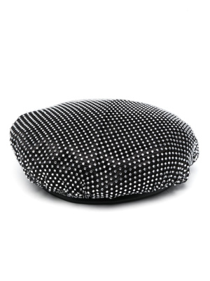K/Evening crystal-embellished beret, Karl Lagerfeld K/Evening crystal-embellished beret
K/Evening crystal-embellished beret, Karl Lagerfeld K/Evening crystal-embellished beret