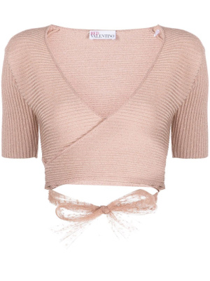 Point d'esprit tulle knitted top, RED Valentino Point d'esprit tulle knitted top
Point d'esprit tulle knitted top, RED Valentino Point d'esprit tulle knitted top
