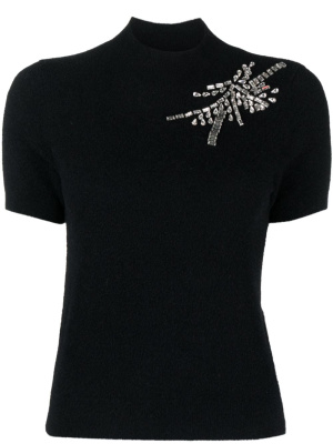 Crystal-embellished short-sleeve jumper, LIU JO Crystal-embellished short-sleeve jumper
Crystal-embellished short-sleeve jumper, LIU JO Crystal-embellished short-sleeve jumper
