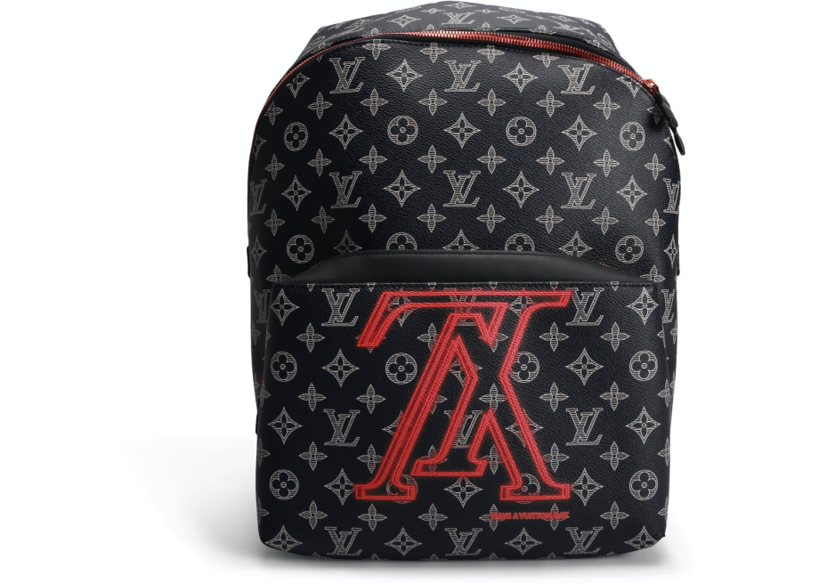 Louis Vuitton Apollo Backpack Monogram Upside Down Ink Navy