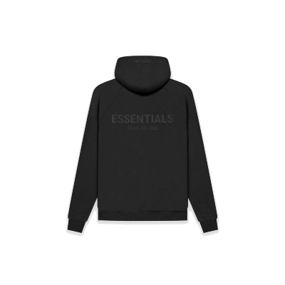 

ESSENTIALS Pull-Over Hoodie Black/Stretch Limo (SS21), Fear Of God ESSENTIALS Pull-Over Hoodie Black/Stretch Limo (SS21)