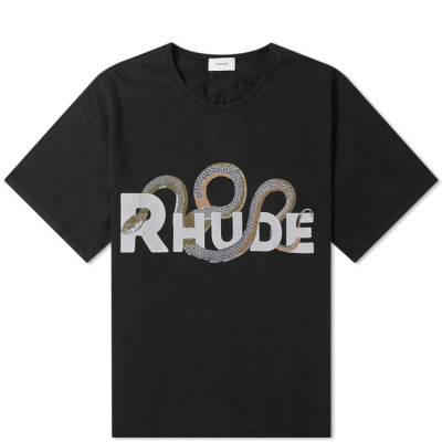 

SNAKE LOGO TEE, Rhude SNAKE LOGO TEE
