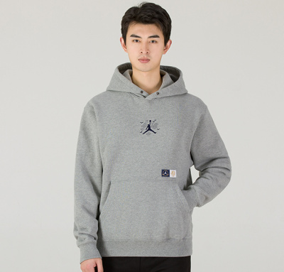 

Gray Logo Hoodie, Air Jordan Gray Logo Hoodie