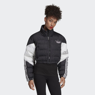 

Cropped Puffer Jacket Black, Adidas Cropped Puffer Jacket Black