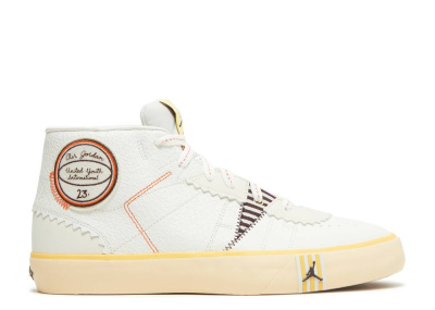 

X Maison Chateau Rouge United Youth International-Sail, Air Jordan Mid X Maison Chateau Rouge United Youth International-Sail