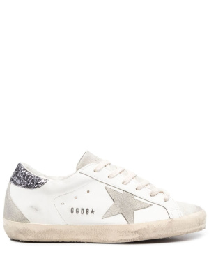 

Super-Star Low-Top Sneakers, Golden Goose Super-Star Low-Top Sneakers