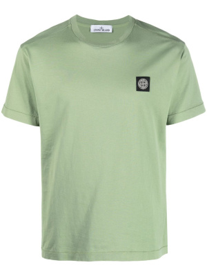 

Logo-Patch Short-Sleeved T-Shirt, Stone Island Logo-Patch Short-Sleeved T-Shirt