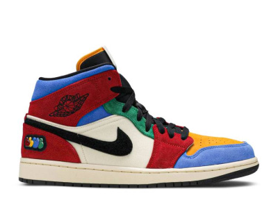 

Blue The Great X Fearless, Air Jordan 1 Mid Blue The Great X Fearless