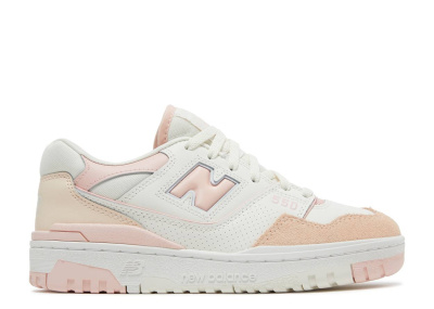 

White Pink, New Balance 550 White Pink