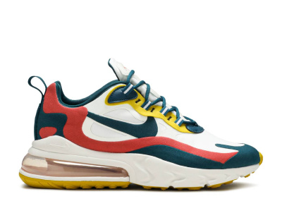 

React White Turquoise Yellow, Nike Air Max 270 React White Turquoise Yellow