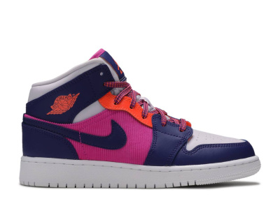 

GS Fire Pink, Разноцветный, Air Jordan 1 Mid