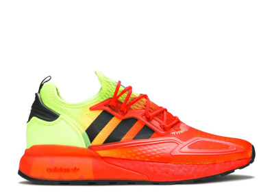

Solar Yellow Red, Adidas ZX 2K Boost Solar Yellow Red