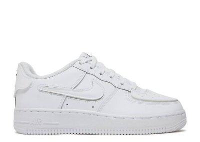 

1 GS White, Nike Air Force 1 Low 1 GS White