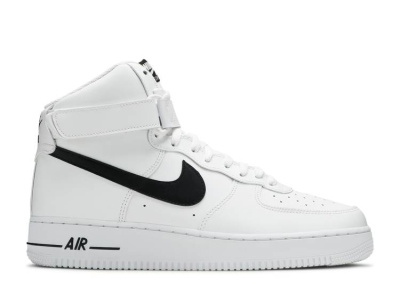 

White Black, Nike Air Force 1 High White Black